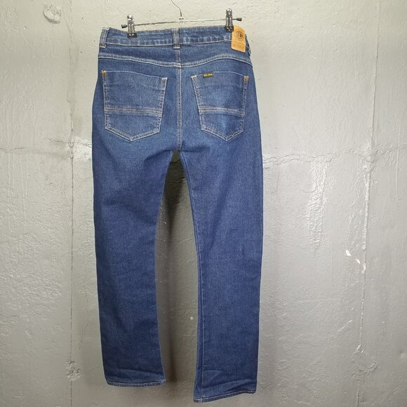 Big John Co Jeans Men Sz 28 Retro Denim Straight Leg Obscuro Medium Wash 31"x27" - Picture 9 of 16